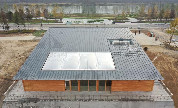 上海示一膜結構河北ETFE膜結構工程B驛站